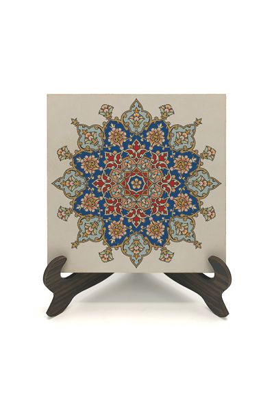 Sadrazam Rumi Pattern Printed MDF Desktop