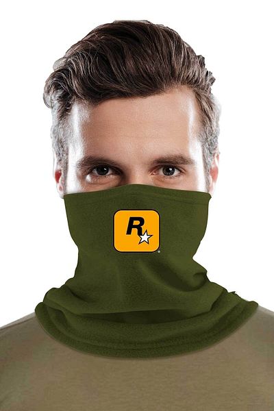 herotasarım Γιακάς λαιμού Gta Printed Winter Fleece - Bll3552
