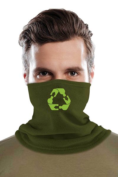 herotasarım Γιακάς λαιμού Winter Fleece - Ανακυκλωμένος εμπριμέ Bll3645