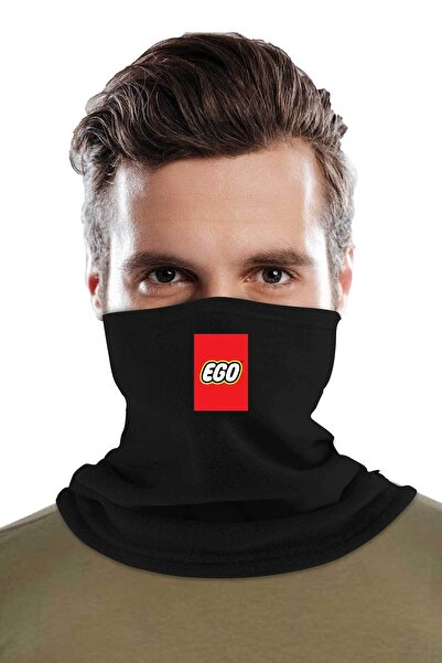 herotasarım Зимовий шарф з принтом Ego - Bll3597