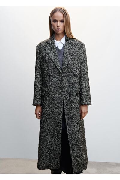 MANGO Woman Palton dublu topit
