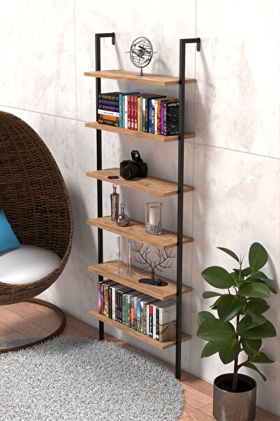 Retodesign Duvara Monte 6 Katlı Raf , Duvar Rafı - Kitaplık 2603