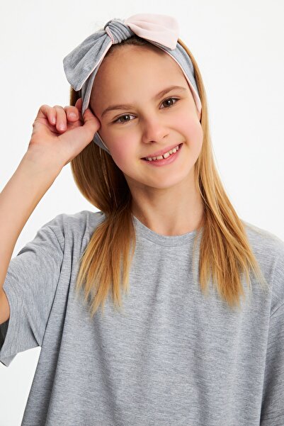 Babygiz Κοριτσίστικο βαμβακερό χτενισμένο βαμβακερό, αντιολισθητικό, αντι-ιδρωτικό, εξαιρετικά ελαφρύ εύκαμπτο κορδόνι μαλλιών με παπιγιόν μπαντάνα