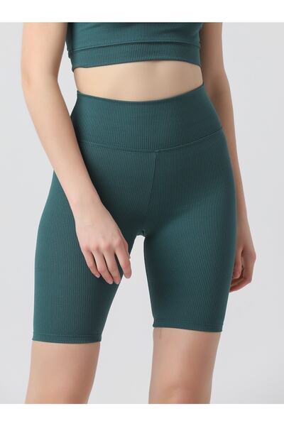 Ozy Fashion Γυναικείο κολάν με ψηλόμεσο χωρίς ραφές Biker αθλητικό σορτς