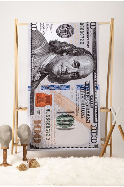 cott land Dollar Pattern Beach And Bath Towel
