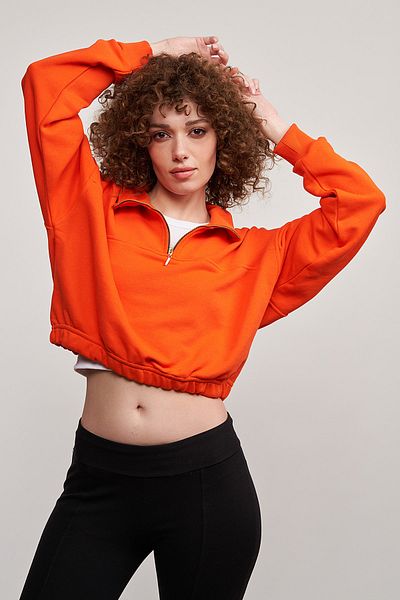 MBEY1989 Mbey Half ZipperSweatshirt- Relaxed Fit