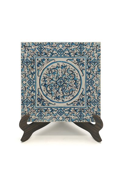 Sadrazam Italian Pattern Printed MDF Desktop