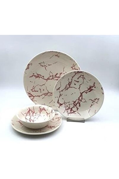 Aryıldız Tulu Porselen Yemek Takımı 24 Parça Viggo Klasik Form