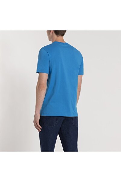 PAUL&SHARK Ανδρικό πλεκτό μπλουζάκι C.w. Βαμβάκι