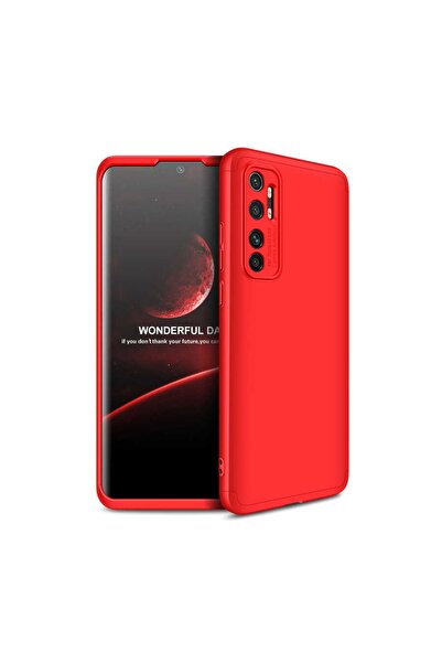 ZM STORE Xiaomi Mi Note 10 Lite Kılıf 3 Parçalı Koruma Hafif Ve Sert Kapak