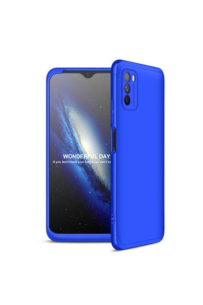 ZM STORE Xiaomi Poco M3 Case 3-Piece Protection Lightweight And Hard Cover