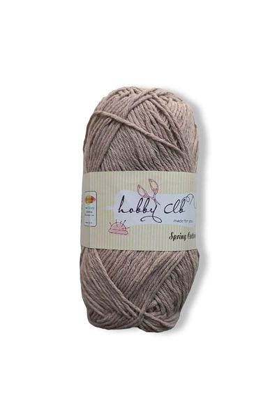 hobby club Premium Amigurumi Thread 100% Cotton Punch 5 Pieces (500gr) Mink