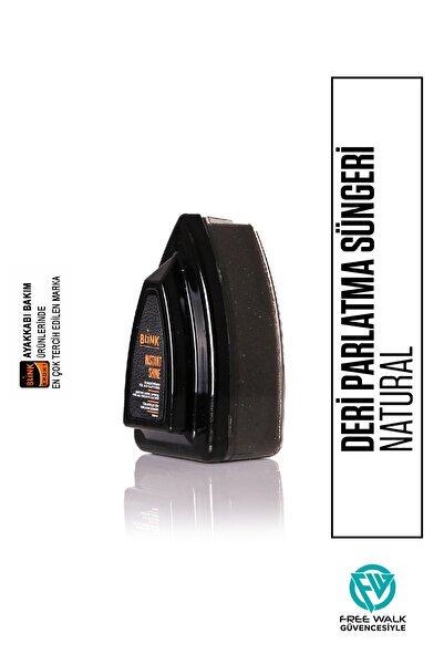 Blink Deri Parlatma Süngeri Naturel Renk B-08560