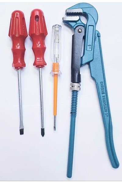 MOONSHOP 1 Inch Tongs Pipe Wrench And Gifts