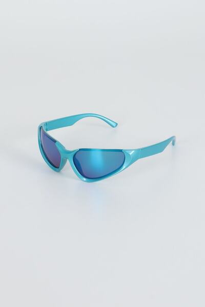 Kapin Ion Kesik Spor Güneş Gözlüğü - Mavi Aynalı