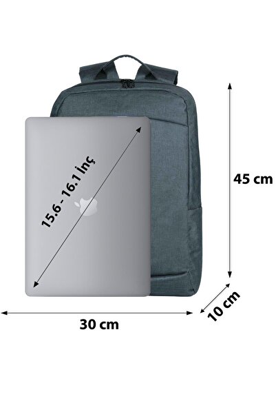 Beutel حقيبة ظهر للكمبيوتر المحمول مقاس 15.6 بوصة - 16.1 بوصة - فاخرة F420 مدخنة