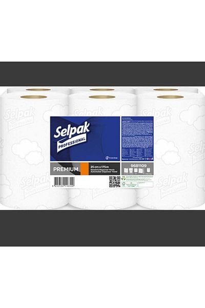 Selpak Professional Sensor Towel 25 Cm 175 Mt Pack of 6