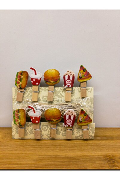 blackleg Dekoratif Süsleme Fotoğraf Mandalı Jüt Ip Hediyeli Restoran Lokanta ...