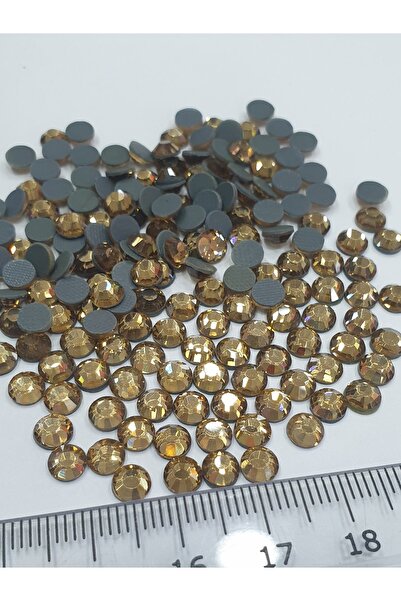 CRYSTALSHOP Hotfix حديد الحجر الملتصق Ss20 Gold (25 GR - 400 AD)