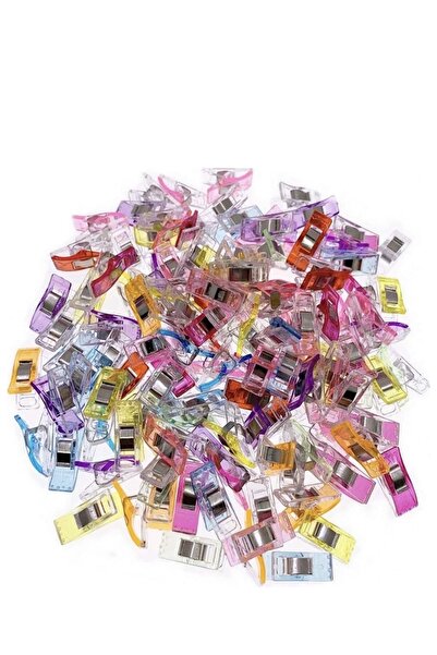 İPLİKAL Plastik Klips Tutucu Mandal (10 Adet)