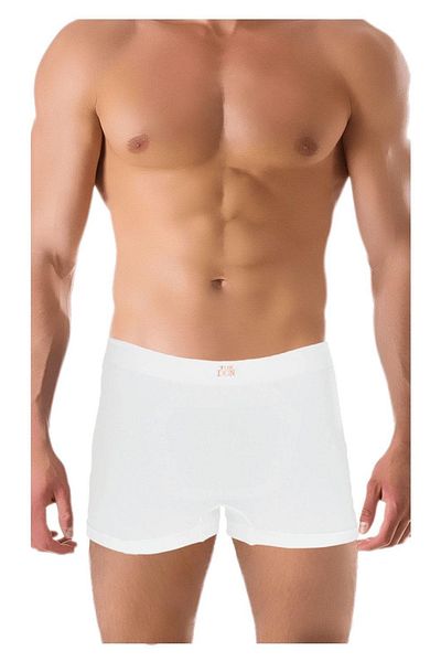 TheDon The Don Seamless Seamless Ανδρικό Boxer Λευκό Πορτοκαλί Στάμπα