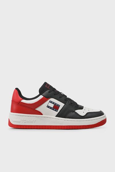 Tommy Jeans Pantofi din piele - Logo, Bărbați, Em0em01162 Xnl