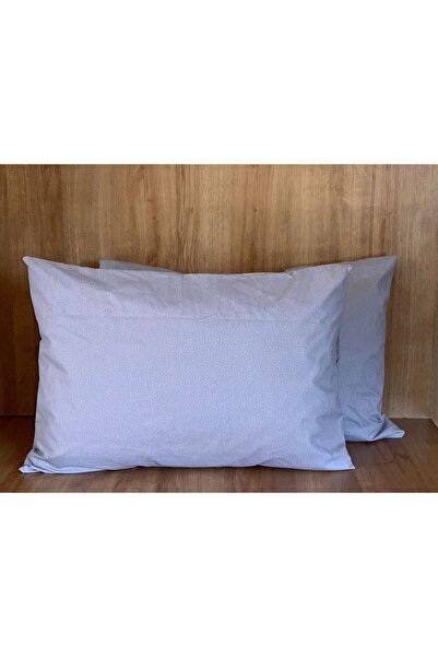 ELFHOME Gray Spotted 2-Piece Pillowcase Set