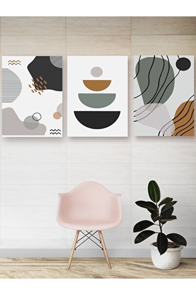 HYL Modern Sanatsal Uv Baskı Mdf Art Tablo Evinize Şıklık Katın Minimalist Art 20x30