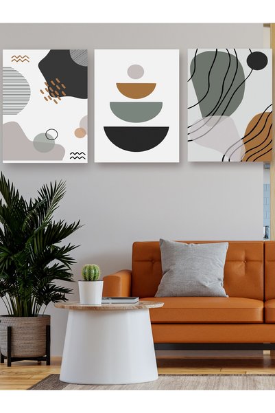 HYL Modern Sanatsal Uv Baskı Mdf Art Tablo Evinize Şıklık Katın Minimalist Art 20x30