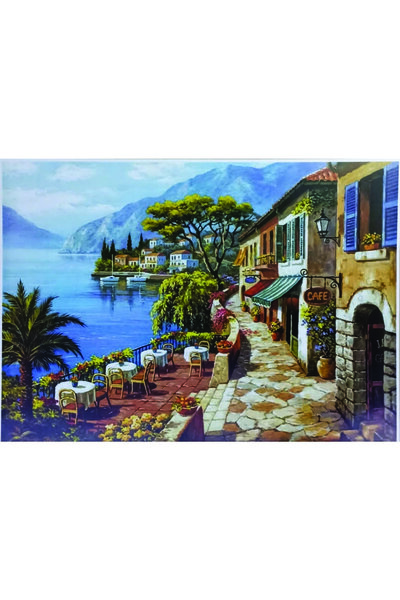 Detay Fotokopi Kâğıt Rölyef Poster - Manzara Resimleri - 50*70 (10 Adet) 300 Gr.