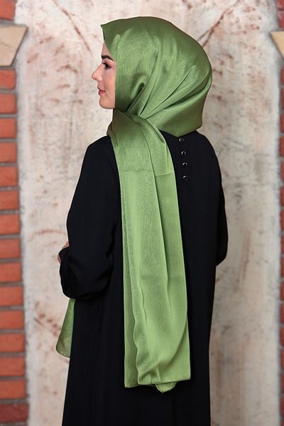 Levidor Women's Brillant Pistachio Green Evening Dress Shawl