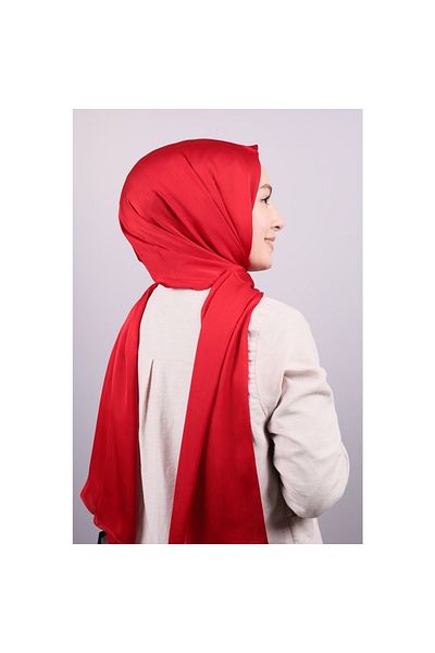 Levidor Women's Brillant Light Red Evening Dress Shawl