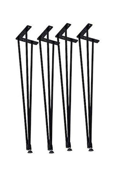 Weblonya Masa Ayağı 4 Lü Metal Mutfak Masası Ayağı 6047