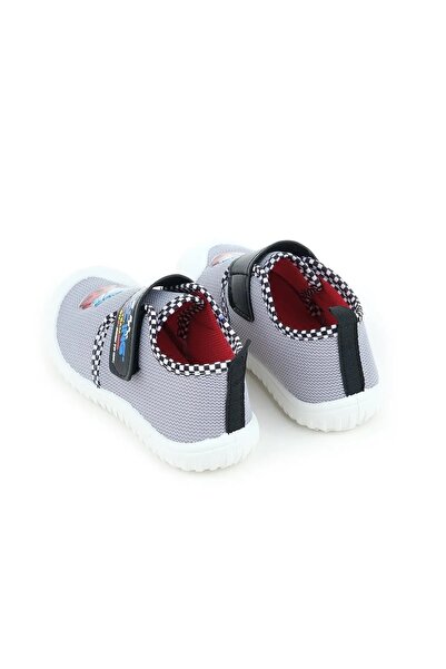 GEZER Children's Unisex Linen Non-Slip Base Slippers Home School Nursery Kindergarten Daily Use