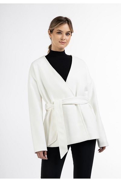 Dreimaster Klassik Übergangsjacke aus Wollgemisch nascita
