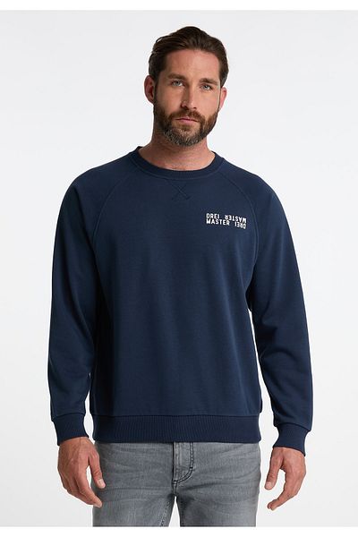 Dreimaster Maritim Sweatshirt mit Rundhals bridgeport