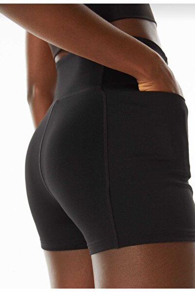 DeChival Шорти-леггінси з кишенями з тканини Compack