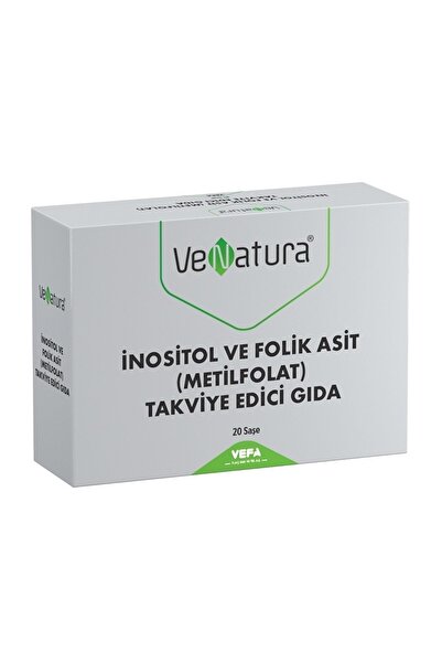 VeNatura Inositol ve Folik Asit metilfolat 20 Saşe