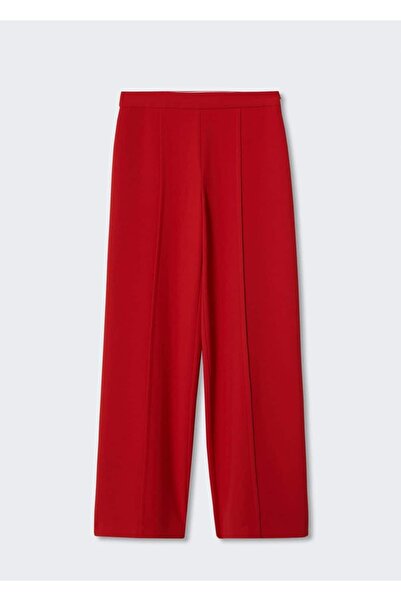 MANGO Woman Wideleg Kumaş Pantolon