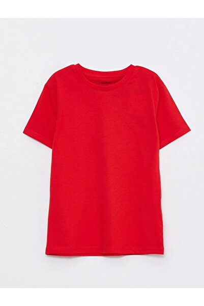 LC Waikiki Lcw Kids Crew Neck Basic Short Sleeve Boy T-Shirt