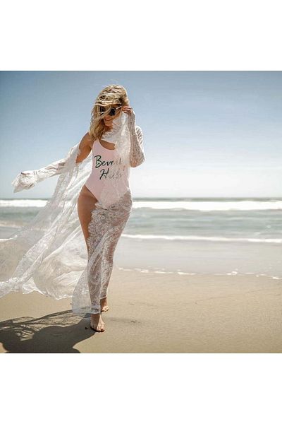 nuriçgiyim Tatiana Long Lace Pareo