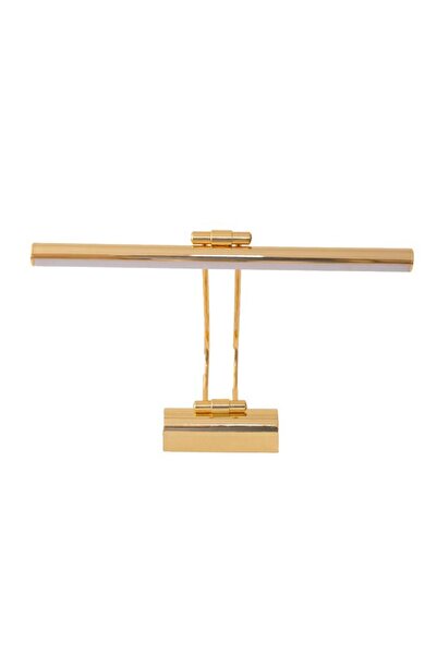 Mimarled Tablo Flüt Led Aplik Aydınlatma Gün Işığı Altın Rengi