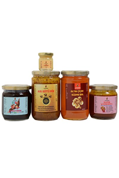 APİMED Arı Sütü Mix Muhteşem Set 6 (super Womenmix+arı Sütü Mix+kıds+saf Arı ...