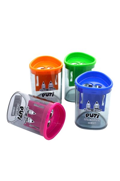 Kids Like 06376 Large Chamber Pencil Sharpener with Lid - 1 Piece