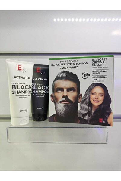 EGŞ COSMETİCS Haır&bread Black Pıgment Shampoo Black White