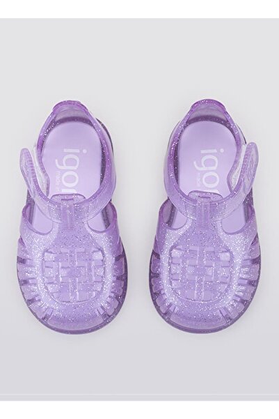 IGOR Lilac Baby Sandals S10308 Tobby Gloss Glitter