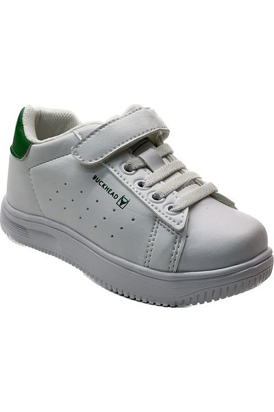 BUCKHEAD Pantofort ortopedic Boston Jr, unisex, alb/verde