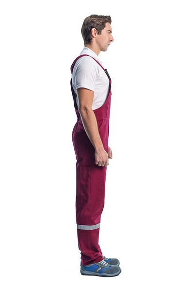Şensel Ανακλαστική φόρμα κηπουρού, Claret Red -8e1915- Στολή