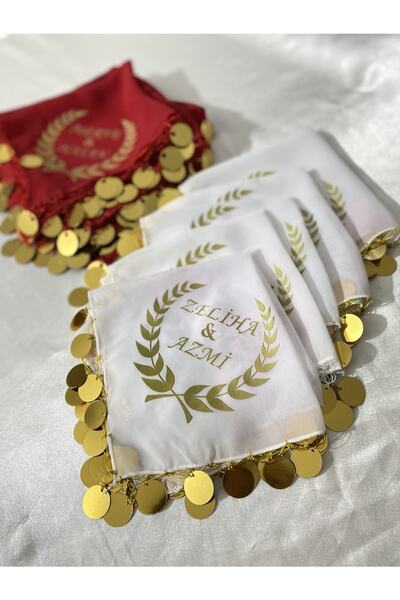 TAN EVENT Isim Baskılı Halay Mendili