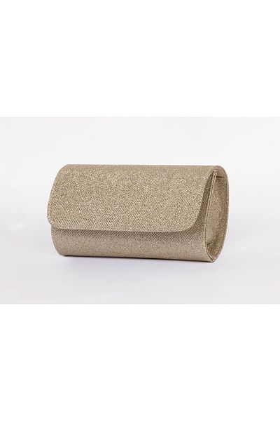 bibags Βραδινή τσάντα Gold Glitter